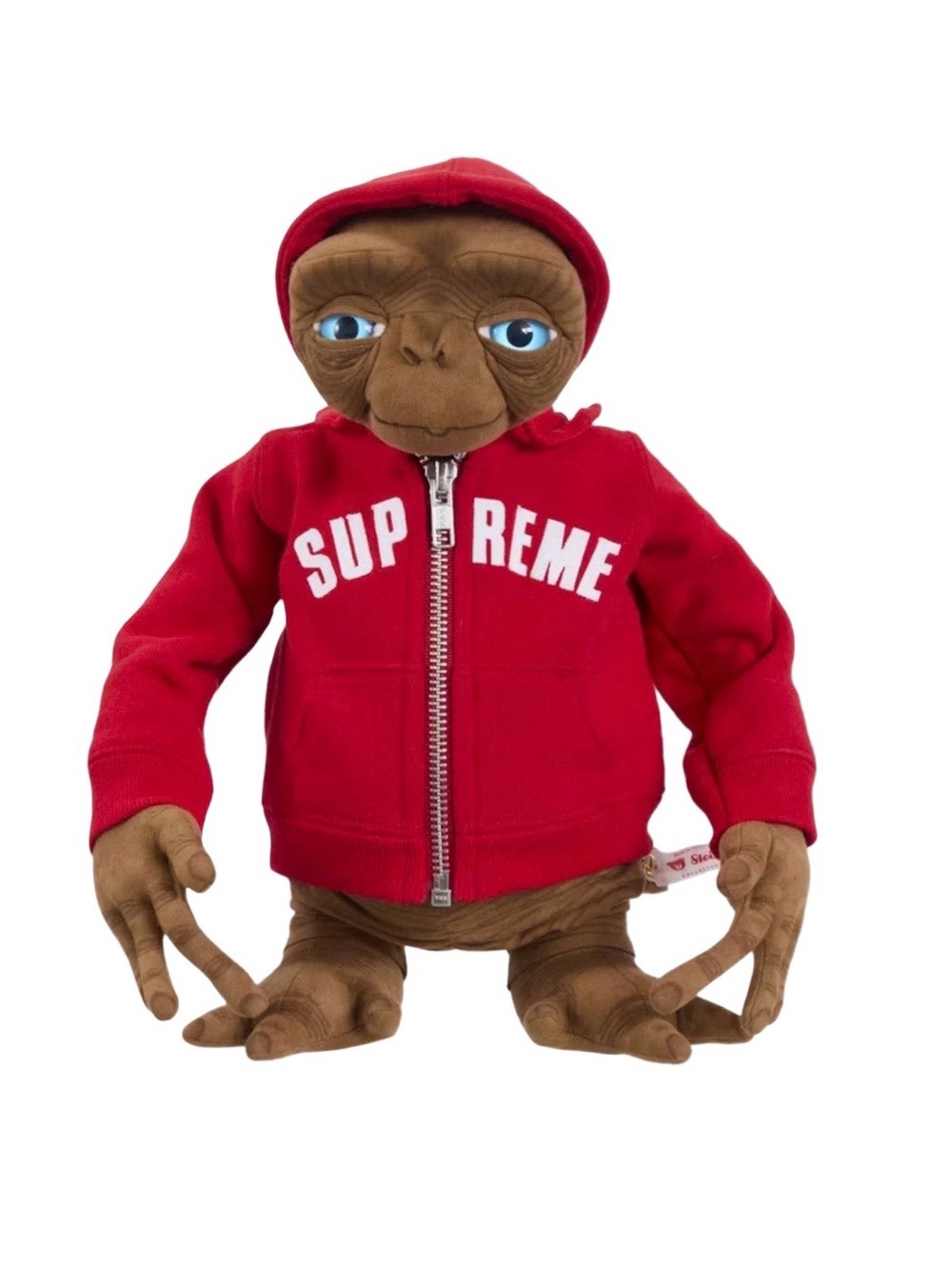 Supreme x Steiff E.T.  LIMITED EDITION Plush 1900 total produced